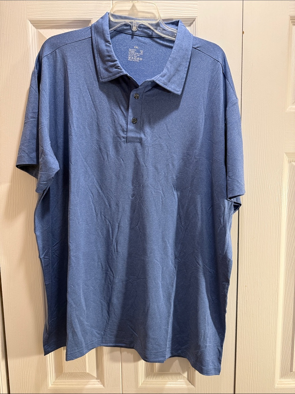 Men's Classic Blue Polo Shirt